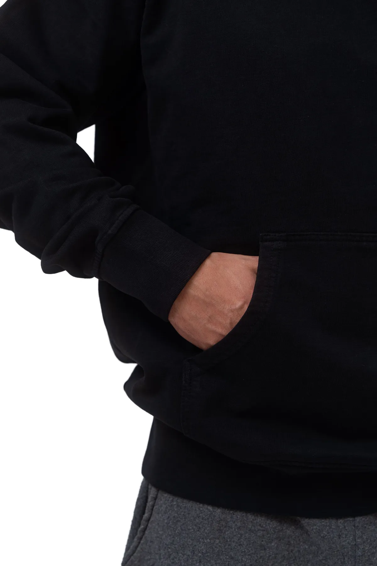 Detalle del bolsillo y puño